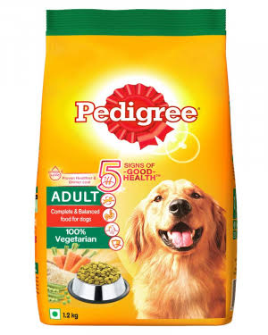 Pedigree Adult Chicken & Vegetables Dry Dog Food 3kg